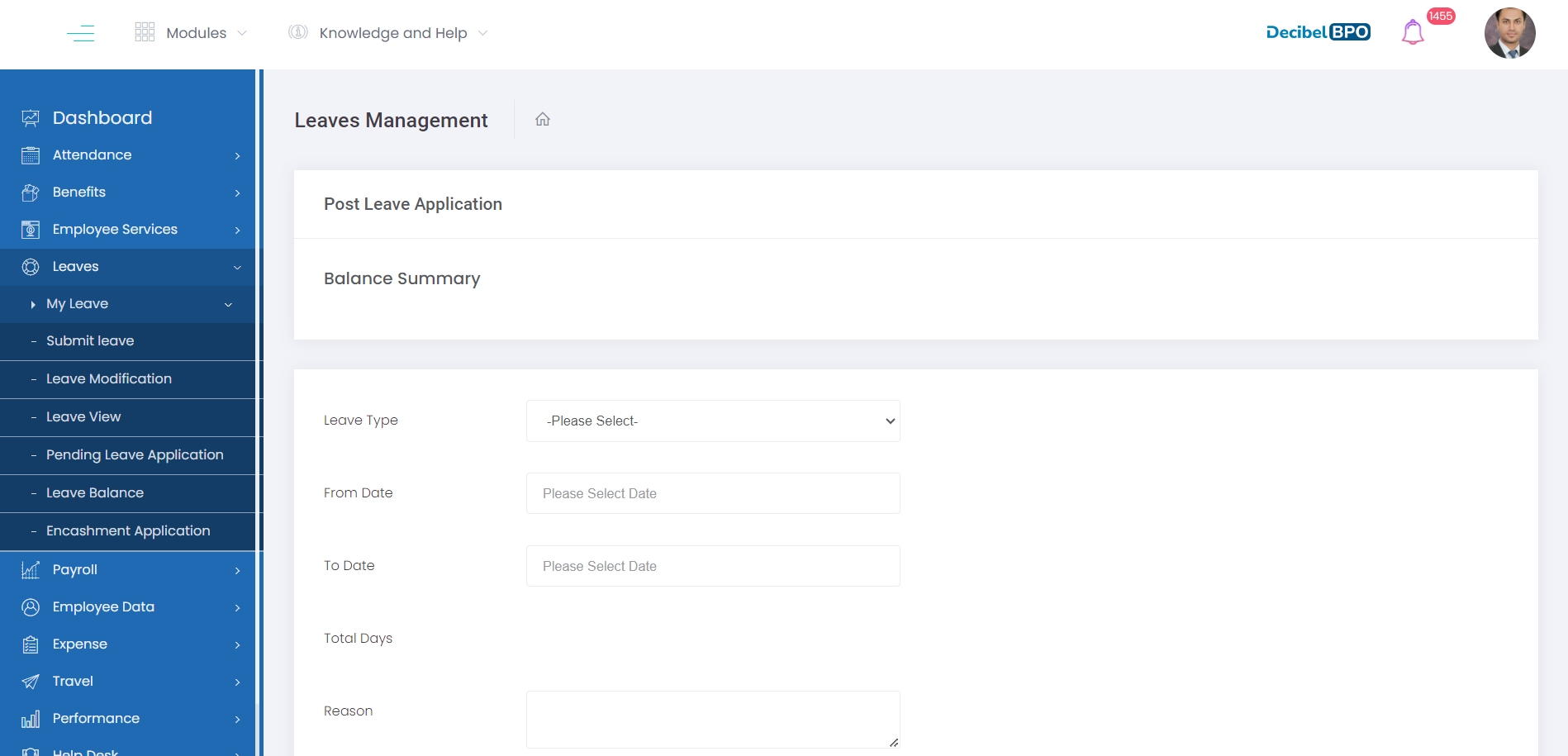 Leave Management