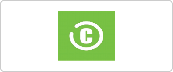 Client logo (green square, white C)